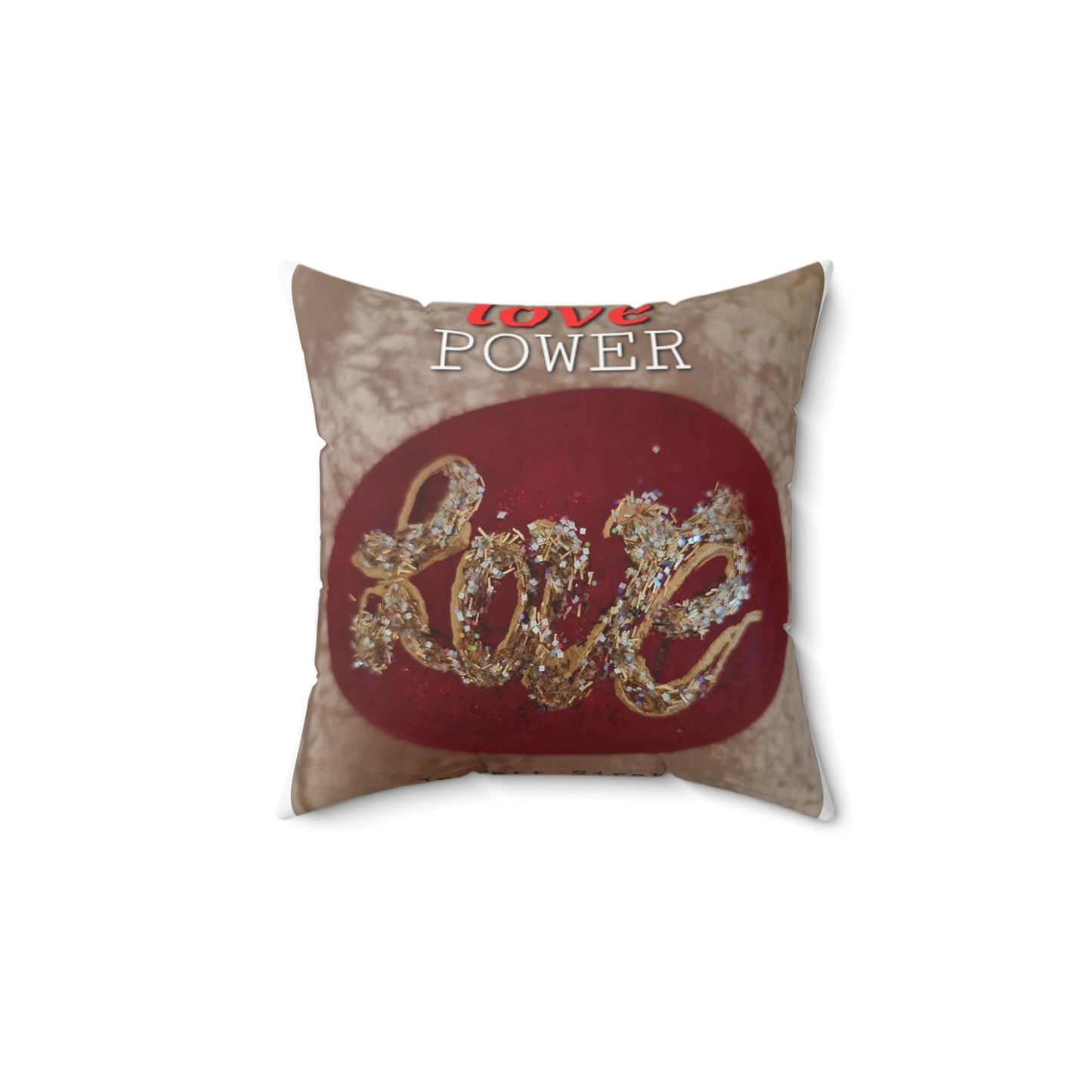 Spun Polyester Square Pillow