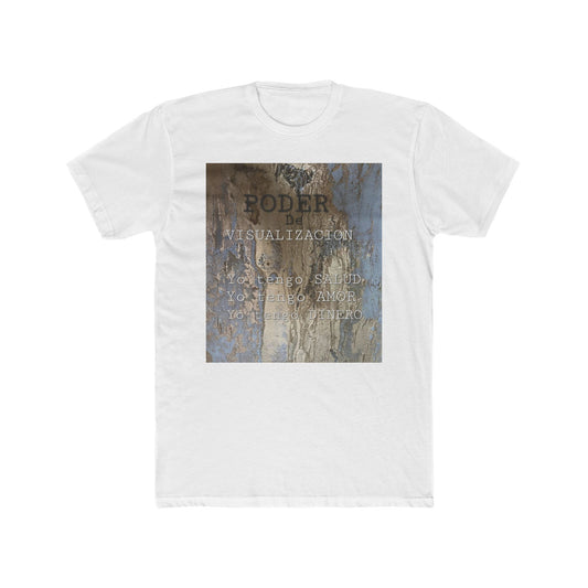 Unisex Cotton Crew Tee with Empowerment message  by JEANETT SIRAKI